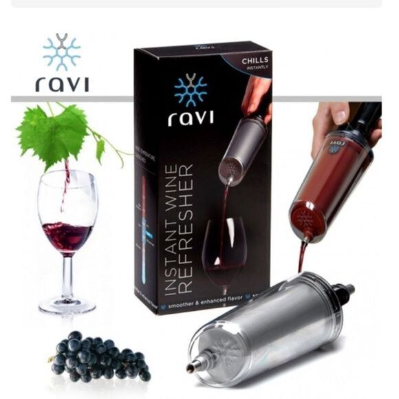 NWT Ravi Instant Wine Refresher/ Chiller - Picture 1 of 13